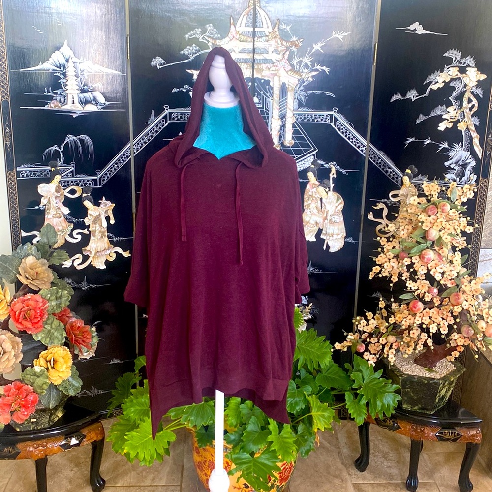 ❤️ #19  Agnes & Dora Effortless Hooded Pullover Size Small